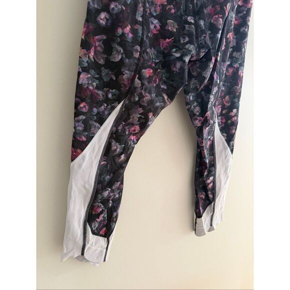 Lululemon Wunder Under Crop High-Rise, Size 14, Roll Down Scallop Full-On Luxtre - Picture 5 of 9